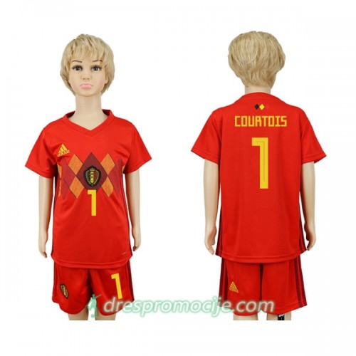 Belgija Dres Courtois 1 Dječji Domaći Svjetsko prvenstvo 2018 Belgija Dres Courtois 1 Dječji Domaći Svjetsko prvenstvo 2018